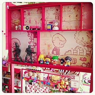 部屋全体/ロビンくん/子供部屋の棚/子供部屋/snoopy...などのインテリア実例 - 2013-10-02 09:34:01