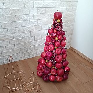 壁/天井/クリスマス/アフタヌーンティー/りんごツリーのインテリア実例 - 2023-11-23 09:36:04
