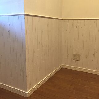 壁/天井/床張り替え/壁紙DIY/DIYのインテリア実例 - 2016-04-05 07:46:39