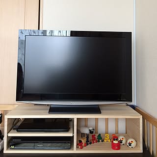 リビング/パソコンはNEC/テレビとデッキはPanasonic製/ひつじのショーン/ハッピーセットおまけ...などのインテリア実例 - 2017-05-15 10:16:18