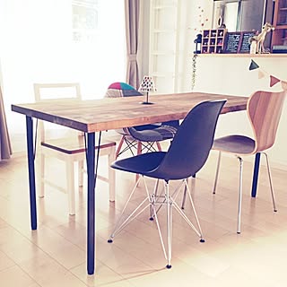 椅子 椅子がバラバラのおしゃれなアレンジ 飾り方のインテリア実例 Roomclip ルームクリップ