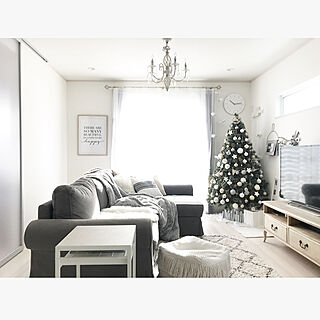 クリスマス/建売住宅/IKEA/クリスマスツリー/クリスマスインテリア...などのインテリア実例 - 2019-12-07 21:25:38