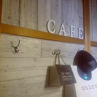 壁/天井/見て下さり、ありがとうございます！/cafe/cafe風/DIY...などのインテリア実例 - 2017-03-25 00:00:26