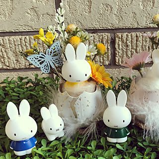 イースターエッグ/イースター/イースターディスプレイ/FlowerMiffy/ミッフィー...などのインテリア実例 - 2019-04-07 21:14:14