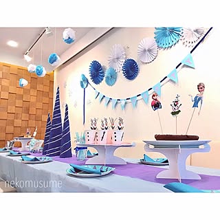 壁 天井 アナ雪のおしゃれなアレンジ 飾り方のインテリア実例 Roomclip ルームクリップ