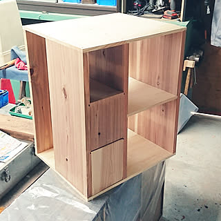 DIY/100均/アウトドア/収納棚DIY/端材 DIY...などのインテリア実例 - 2018-12-18 19:39:03