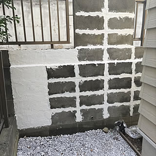 ブロック塀塗装のインテリア実例 Roomclip ルームクリップ