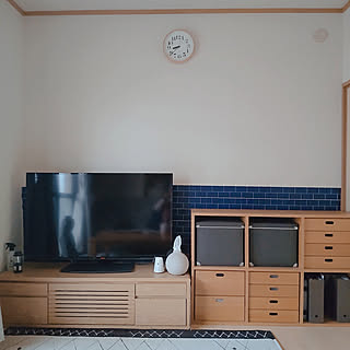 部屋全体/テレビまわり/賃貸/北欧/賃貸でも諦めない！...などのインテリア実例 - 2022-01-23 10:01:35