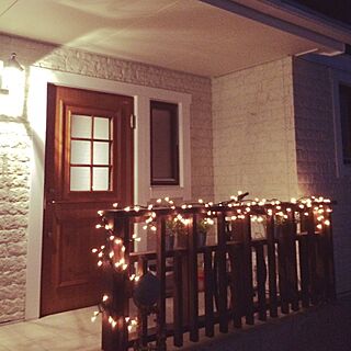 玄関/入り口/スウェーデンハウス /クリスマス雑貨/照明/北欧のインテリア実例 - 2015-11-29 21:08:25