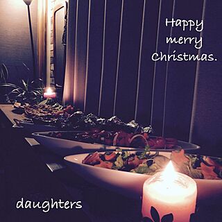 キッチン/クリスマス☆/DIY/観葉植物/いつもいいねありがとうございます♡...などのインテリア実例 - 2015-12-24 22:31:06