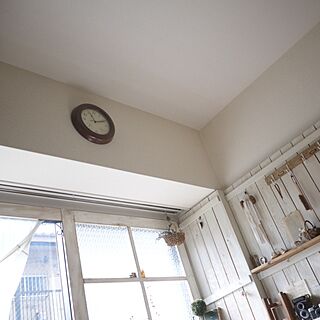 壁/天井/DIY窓枠/DIY板壁のインテリア実例 - 2014-01-25 11:17:24