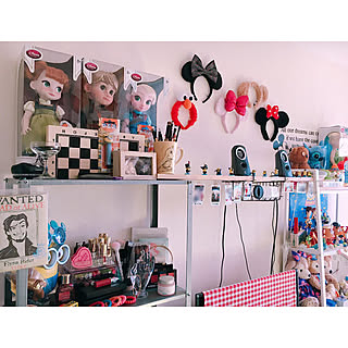 ディズニー カチューシャのおしゃれなインテリア 部屋 家具の実例 Roomclip ルームクリップ