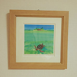 壁/天井/絵画のある部屋/賃貸でも楽しく♪のインテリア実例 - 2017-12-01 20:58:40