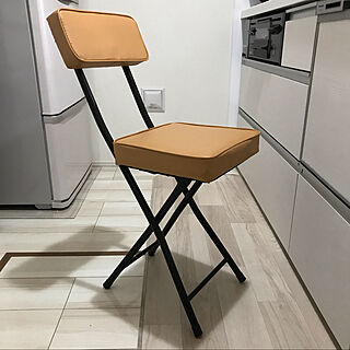 折りたたみ椅子/キッチンのインテリア実例 - 2021-04-01 18:57:58