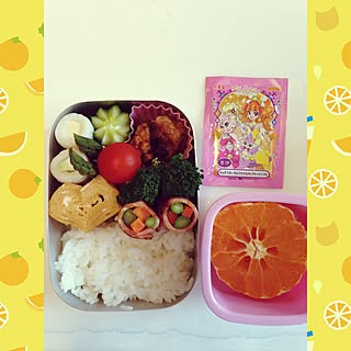 キッチン/弁当/お弁当完成♥︎/娘のお弁当♡/お弁当...などのインテリア実例 - 2015-05-18 08:05:07