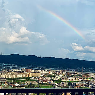 ベランダからの景色/空/夏/マンション高層階/玄関/入り口のインテリア実例 - 2022-08-07 17:34:57