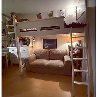 子ども部屋 狭い部屋のおしゃれなインテリアコーディネート レイアウトの実例 Roomclip ルームクリップ