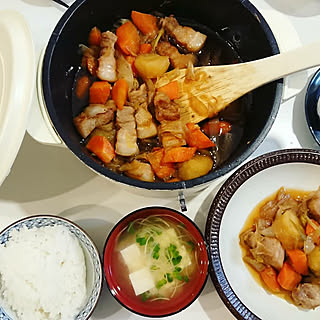 机/キャセロール/山善/くらしのeショップモニター/山善食卓部...などのインテリア実例 - 2019-03-13 09:39:15