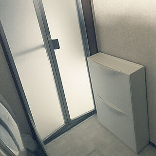せまい脱衣所/IKEA/モニター応募投稿/しろ/バス/トイレのインテリア実例 - 2019-07-22 08:10:28