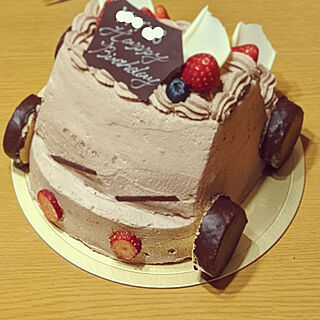 キッチン/いつもいいねありがとうございます♡/誕生日ケーキのインテリア実例 - 2022-04-02 21:11:54