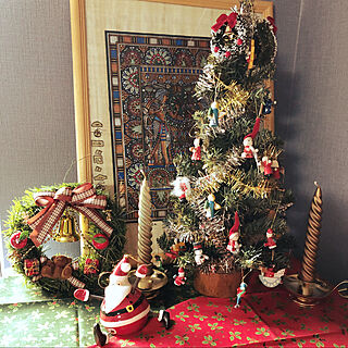 パピルス/クリスマスリース/クリスマス/クリスマスツリーのインテリア実例 - 2020-12-01 07:03:09