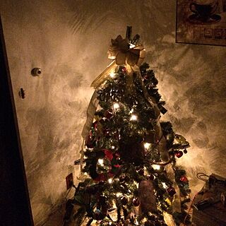 リビング/クリスマスツリー点灯♡/アメリカンクラシックのインテリア実例 - 2014-12-20 18:04:40