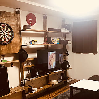 ダーツボードのおしゃれなアレンジ 飾り方のインテリア実例 Roomclip ルームクリップ