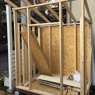 玄関/入り口/DIY/物置小屋のインテリア実例 - 2017-03-11 17:12:06