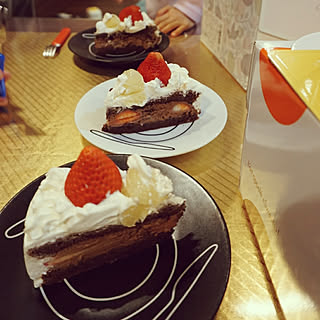 キッチン/旦那様のバースデーケーキ/てづくりのインテリア実例 - 2019-02-19 20:56:20