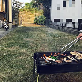 ゆったりと過ごす/今日もいいお天気/BBQ最高♥/おうち時間を楽しむ/お庭...などのインテリア実例 - 2020-05-02 14:31:35