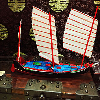 黒船/明王朝/手塗り/和風ジオラマ/帆船模型...などのインテリア実例 - 2019-03-20 10:39:08