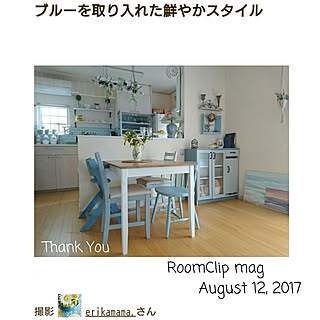 リビング/海外インテリアに憧れる/海外のカラーセンスに憧れる/ペイントリメイク/RoomClip mag...などのインテリア実例 - 2017-08-18 00:10:45