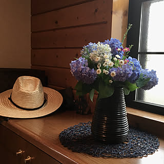 花瓶 あじさいのおしゃれなアレンジ 飾り方のインテリア実例 Roomclip ルームクリップ