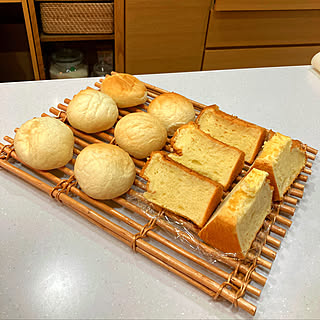 主役が食べ物/手捏ねパン/気まぐれ/コメントお気遣いなくです⑅◡̈*/無印良品...などのインテリア実例 - 2022-09-01 07:56:34