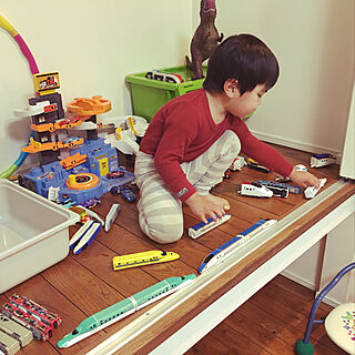 おもちゃ達/IKEA/雑貨/DIY/息子の作品...などのインテリア実例 - 2019-03-14 18:55:17