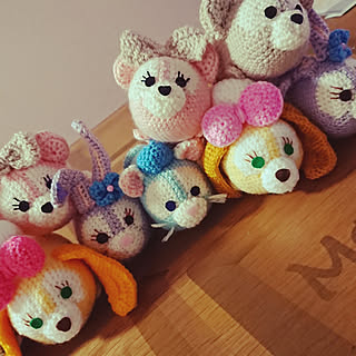 ツムツム編みぐるみのインテリア実例 Roomclip ルームクリップ