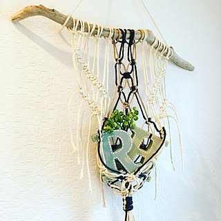 バス/トイレ/フェイクグリーン/流木インテリア/ハンドメイド/流木アート...などのインテリア実例 - 2016-04-29 08:58:55