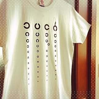 リビング/視力検査Tシャツ/視力検査/釣りバカ日誌２/Tシャツ...などのインテリア実例 - 2017-07-18 11:41:35