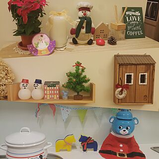 部屋全体/IKEA/グリーン/クリスマス/クリスマス飾り...などのインテリア実例 - 2016-12-25 22:26:00