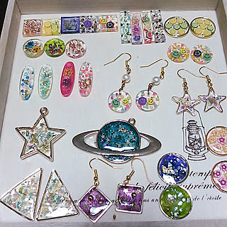 机/ハンドメイド/ハンドメイド作品♥️/星好き☆/手芸大好き...などのインテリア実例 - 2017-07-22 14:16:45