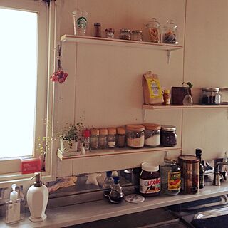 キッチン/DIY/観葉植物/ドライフラワーのインテリア実例 - 2014-04-16 10:51:43