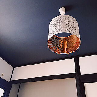 紺色の天井/IKEA/和室/ネイビーの天井/壁/天井のインテリア実例 - 2021-10-03 14:09:52