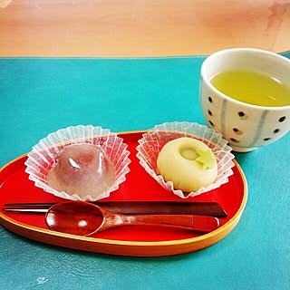 水まんじゅう/ねりきり/少ししか食べられません/手作り/部屋全体のインテリア実例 - 2015-08-24 13:01:25