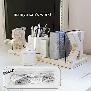 玄関/入り口/ハンドメイド作品購入/mamyuさんのブックスタンド/シャビーなブックスタンド/RCの出会いに感謝♡...などのインテリア実例 - 2017-05-11 08:38:50