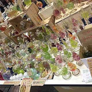 部屋全体/ハーバリウムのお店/minneHANDMADEMARKET/我が家ではない…/minneの作家さんのブースです。...などのインテリア実例 - 2018-04-27 20:57:16