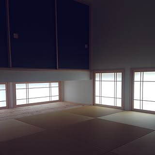 部屋全体/コンテスト用に再投稿/無垢の木/破れない障子紙/障子デザイン...などのインテリア実例 - 2015-08-21 23:35:11