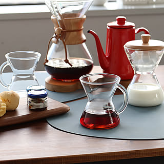 ティータイム/chemexmug/chemex ケメックス/CHEMEXのコ-ヒ-ポット/chemex...などのインテリア実例 - 2022-08-09 21:00:19