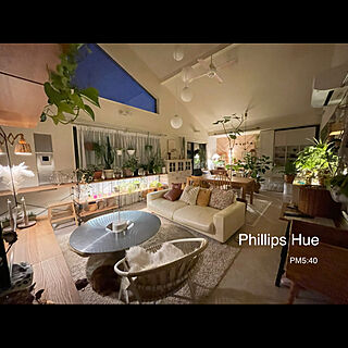 買ってよかったもの/リビング/間接照明のある暮らし/Philips hueのある暮らし/Philips Hue...などのインテリア実例 - 2021-10-31 18:06:54
