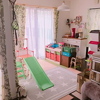 リビング/こどもと暮らす/子供スペース/IKEAのインテリア実例 - 2017-05-07 15:17:29
