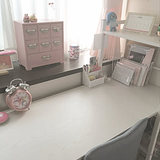 勉強机 ディズニーのおしゃれなインテリア 部屋 家具の実例 Roomclip ルームクリップ